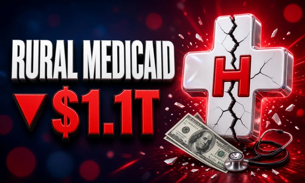 $1.1 trillion health cuts rural Medicaid patients 2025