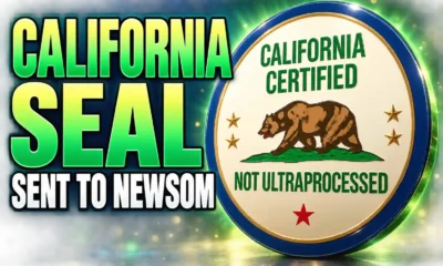 California non-ultraprocessed seal sent to Newsom
