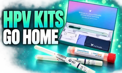 NHS HPV home testing kits posted free