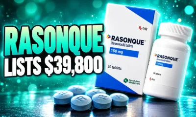Rasonque pancreatic cancer pill lists $39800