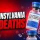 Pennsylvania measles deaths Lancaster County unvaccinated residents