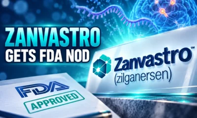 Zanvastro FDA approval Alexander disease first treatment