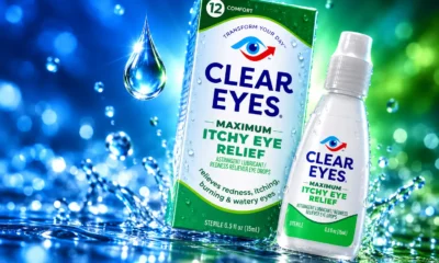 Clear Eyes Maximum Itchy Eye Relief lot 2552A recall