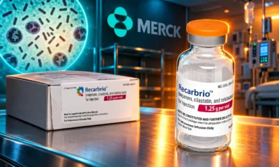 Merck stops shipping Recarbrio antibiotic September 2026