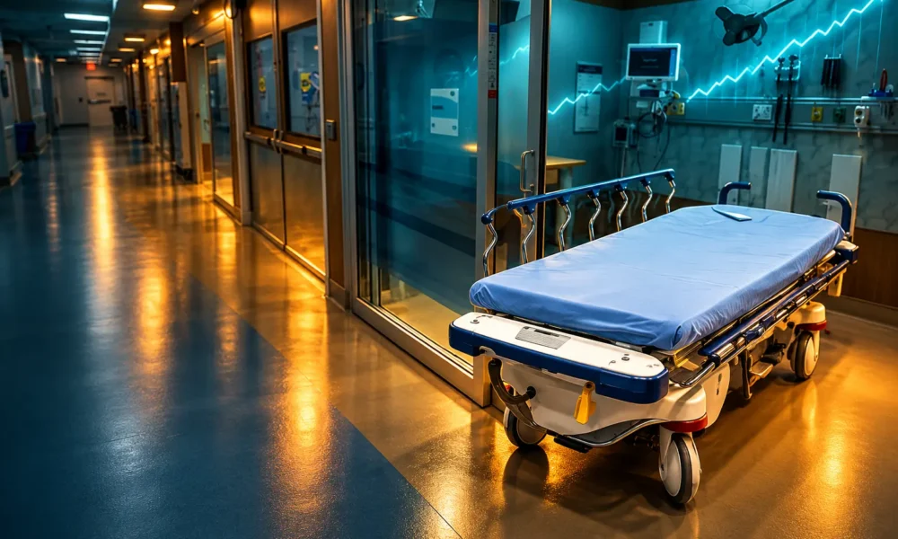 children overnight A&E mental health waits up 36 percent