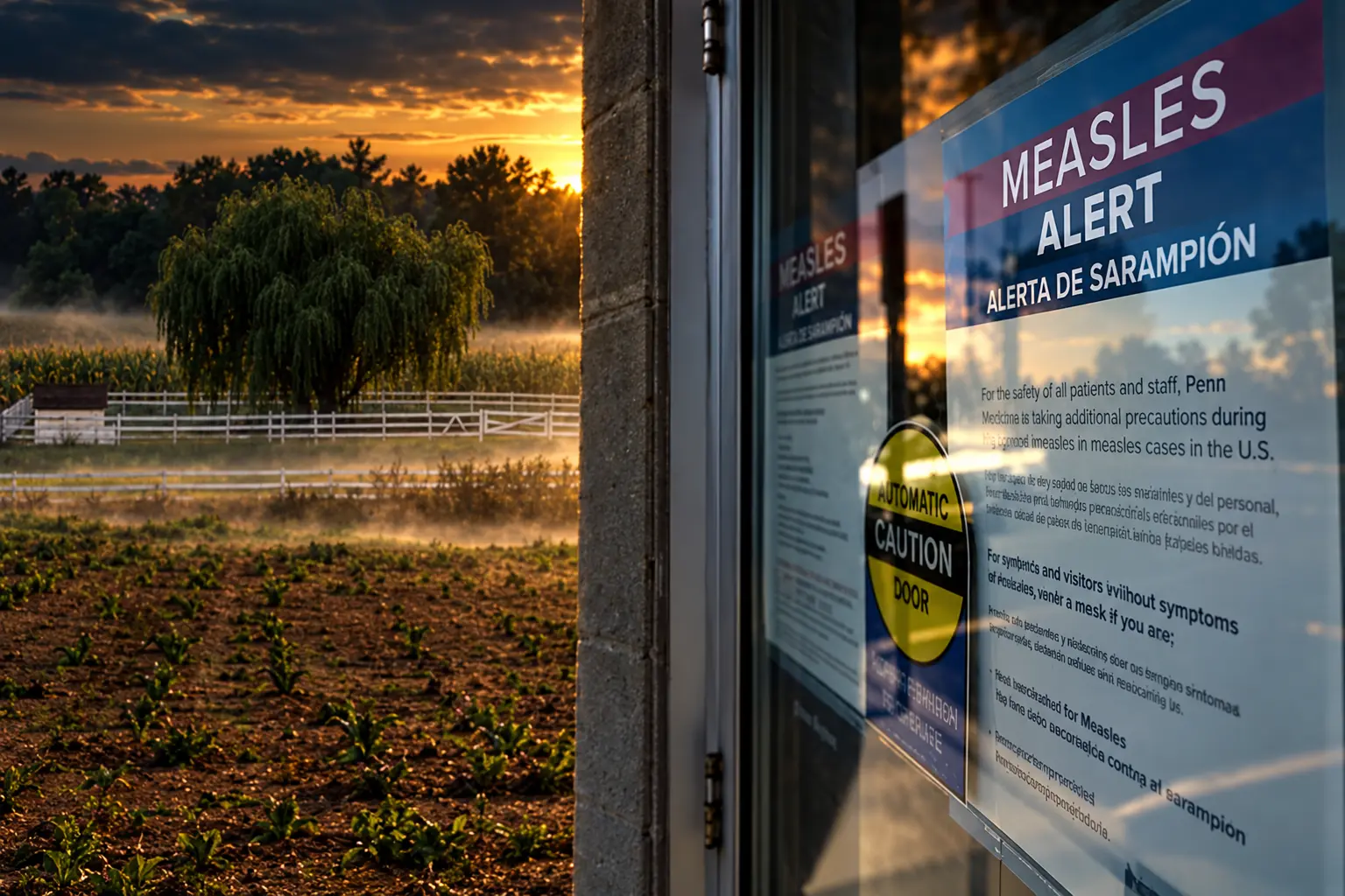Pennsylvania fifth measles death 2026 Lancaster outbreak