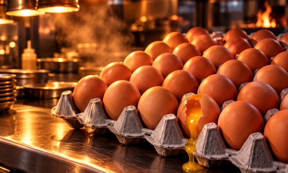 UK salmonella 474 cases imported catering eggs