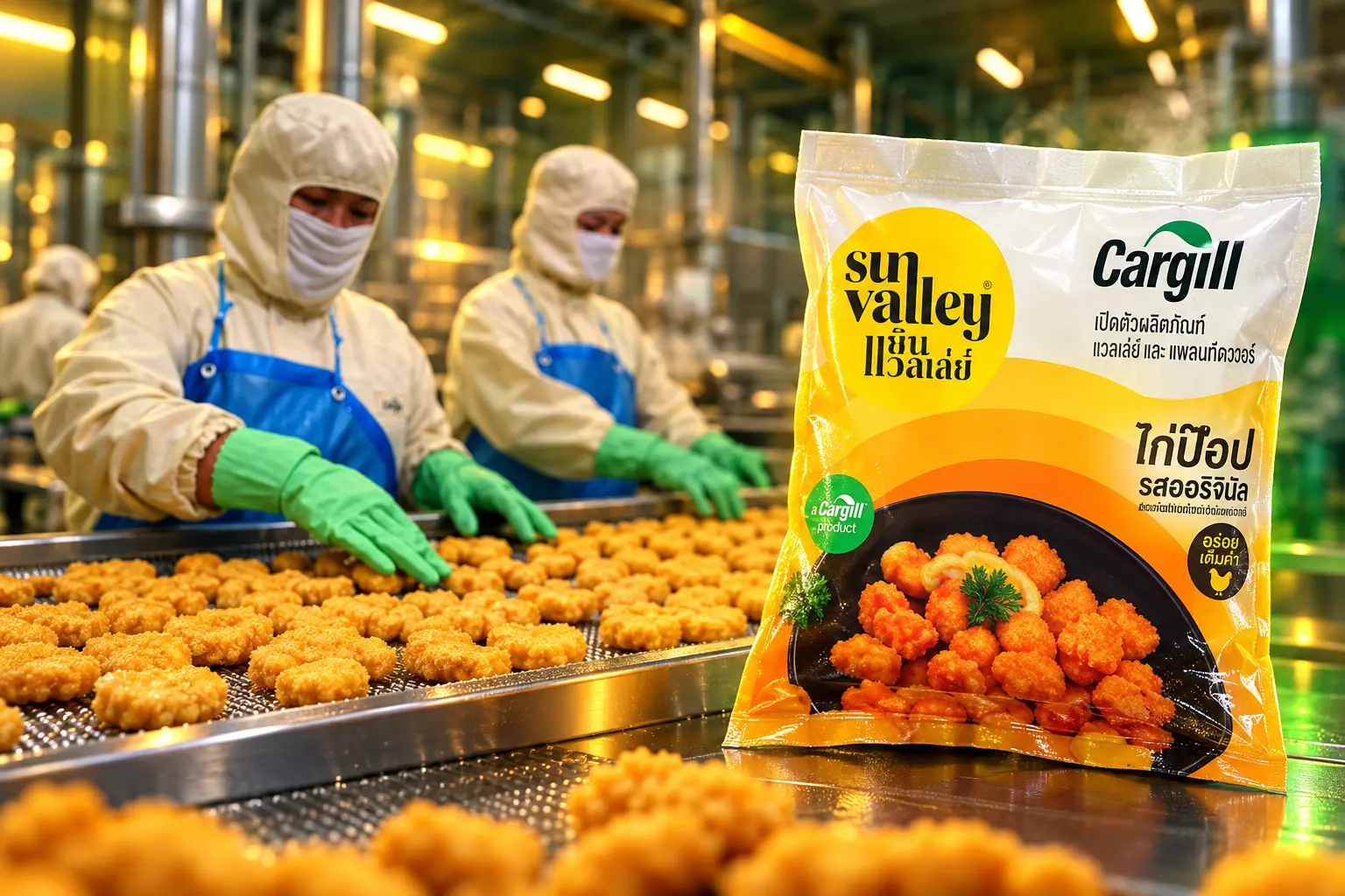 Cargill $60 million Thai cooked chicken line