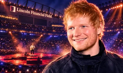 Ed Sheeran solo Loop Tour night at the Linc