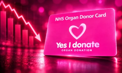 NHS deceased organ donors fall 11 percent