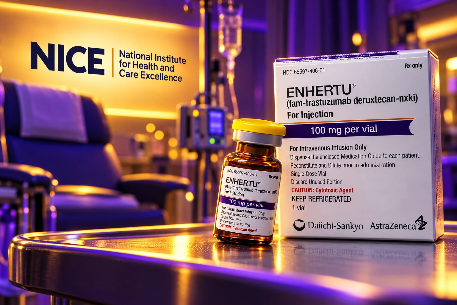 NICE recommends Enhertu for England NHS 2026