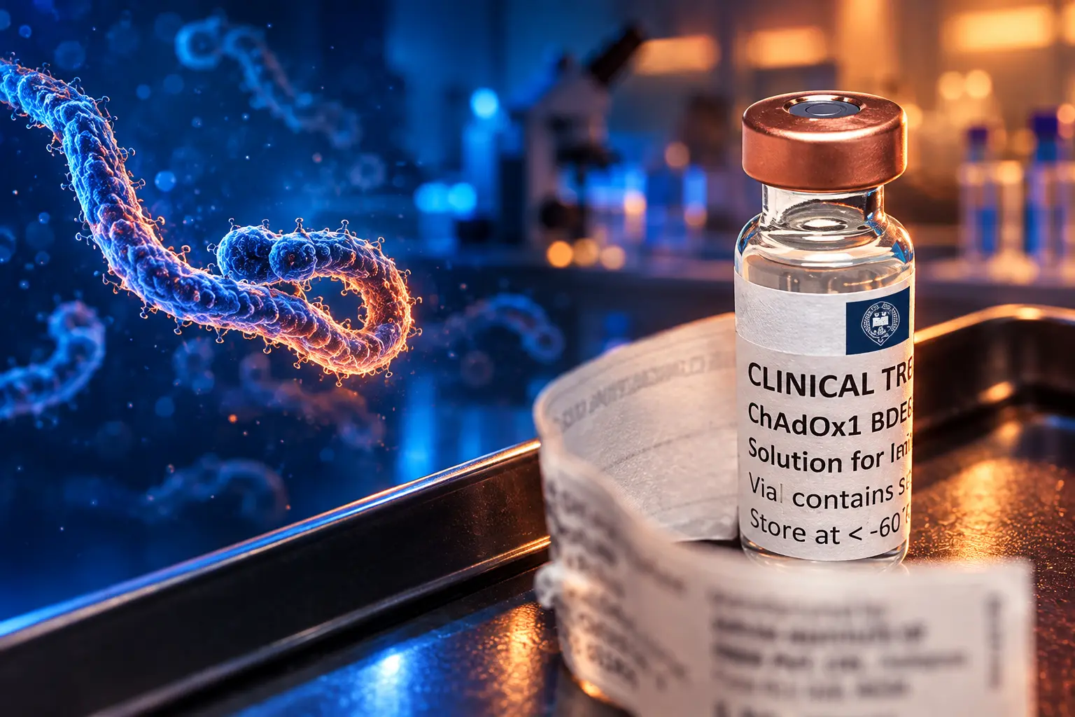 Oxford Bundibugyo Ebola vaccine trial Uganda doses
