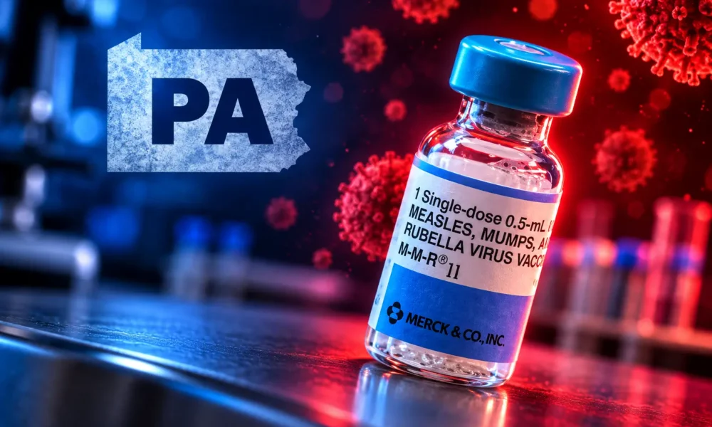 Pennsylvania 903 measles cases 2026
