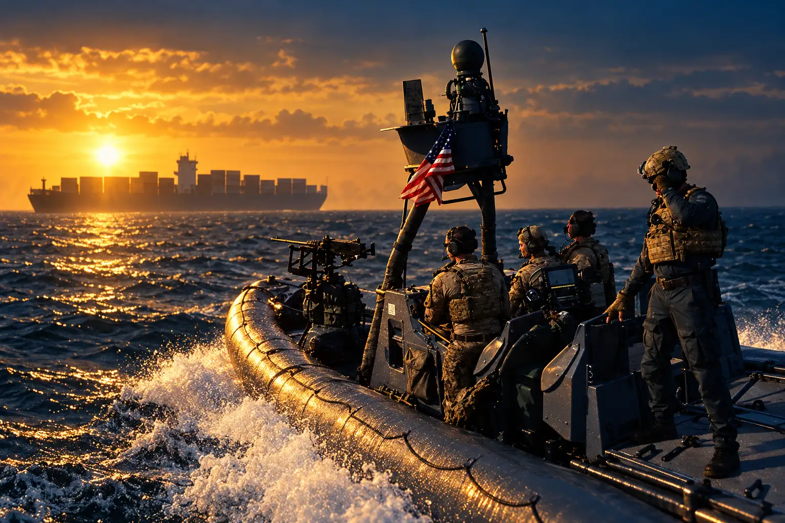 US troops nearly boarded Chinese ship over false chatbot intel